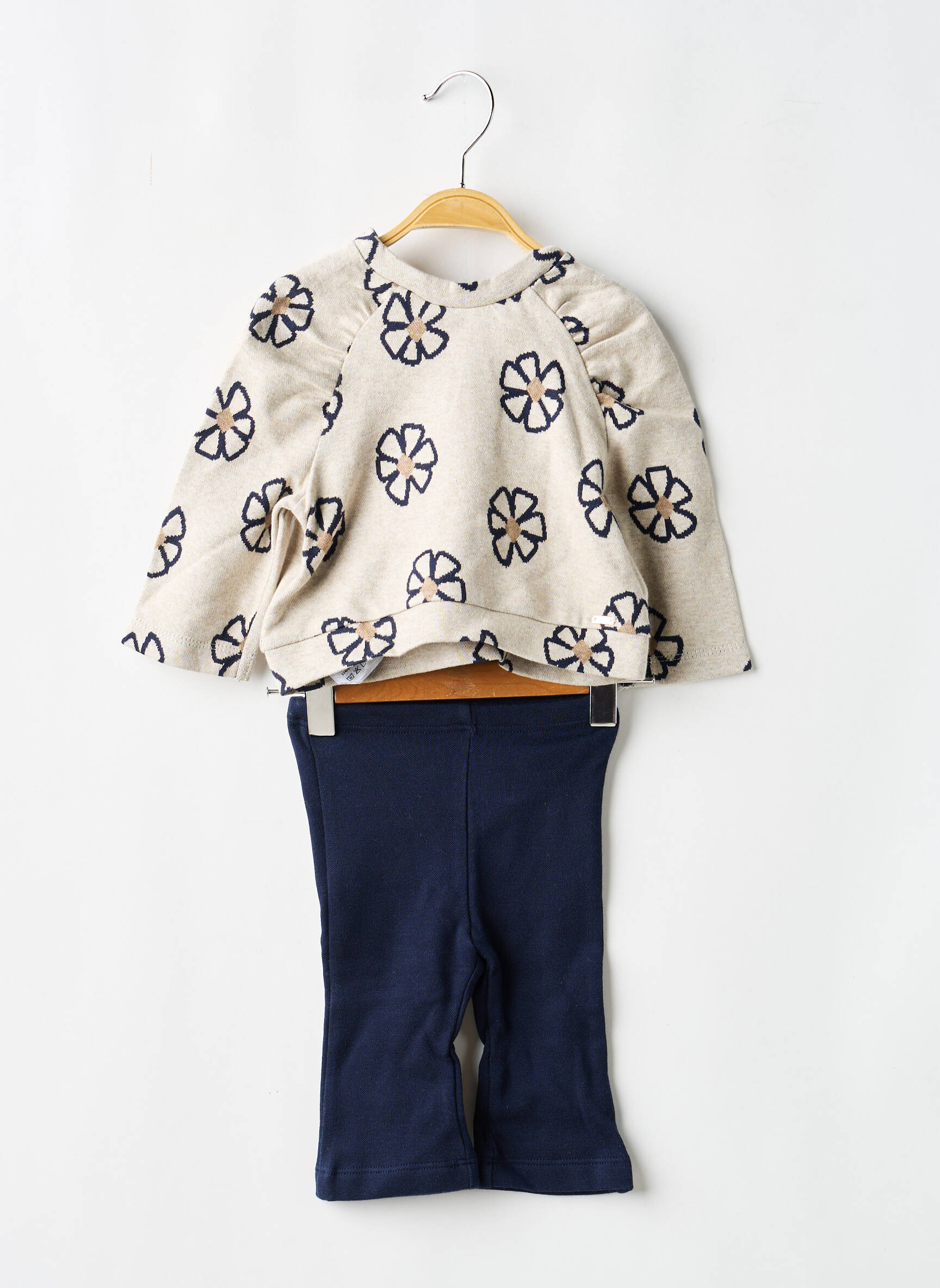 Set pantaloni mâneci lungi albastru MAYORAL fată