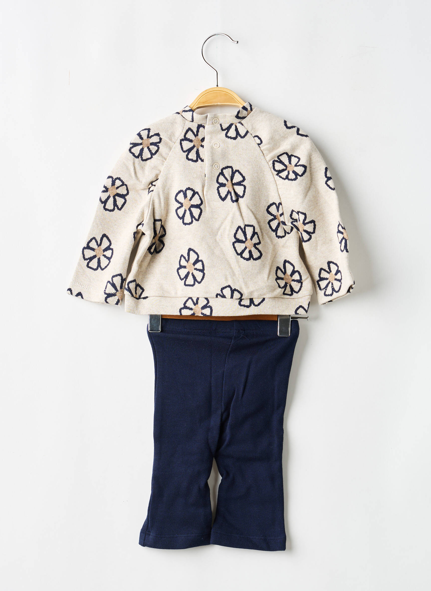 Set pantaloni mâneci lungi albastru MAYORAL fată