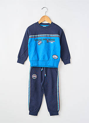 Set pantaloni talie elastică albastru BOBOLI băiat