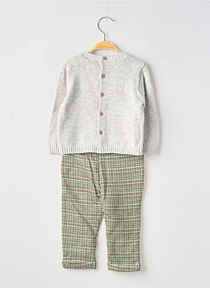 Set pantaloni talie elastică gri BOBOLI băiat