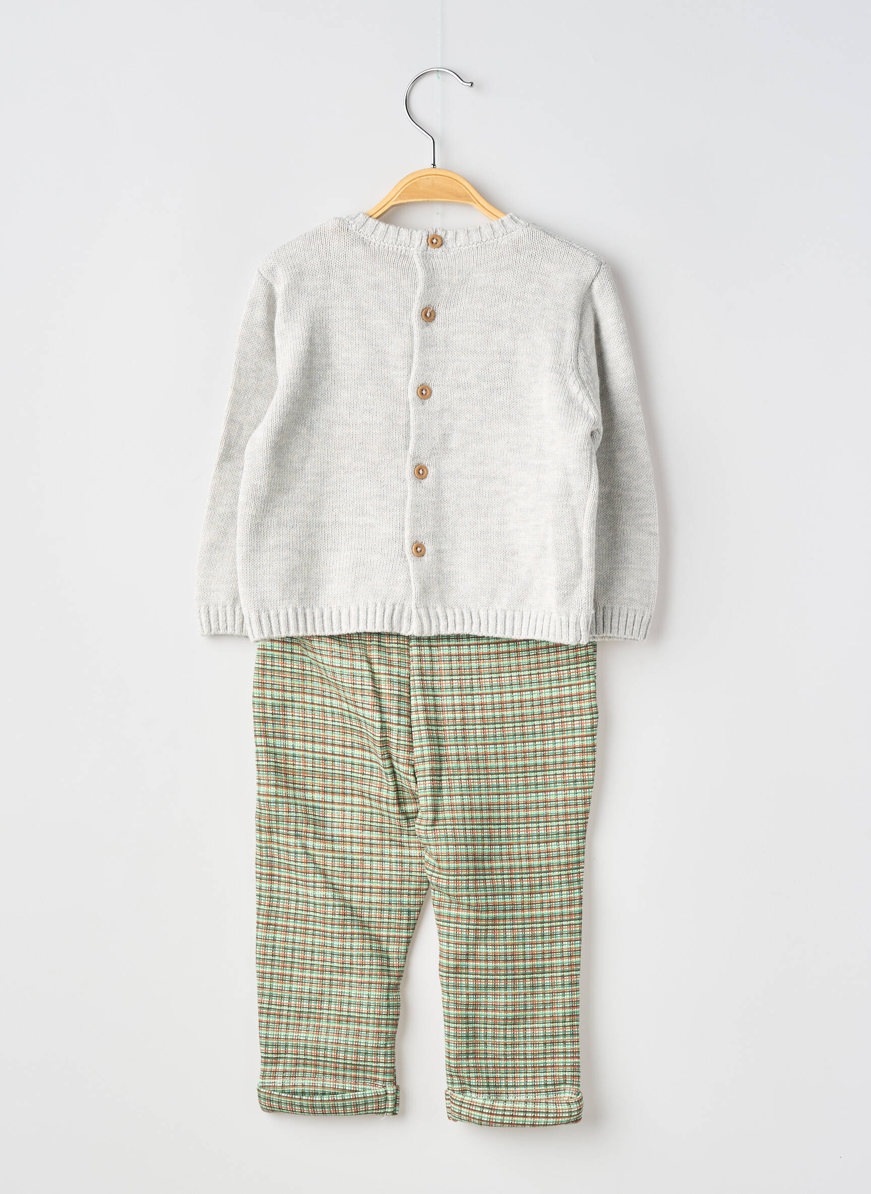 Set pantaloni talie elastică gri BOBOLI băiat