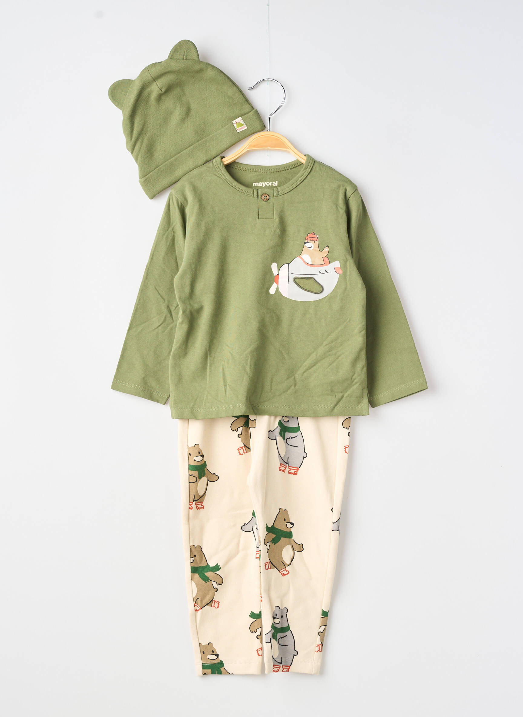 Pijama imprimat fantezie verde MAYORAL băiat