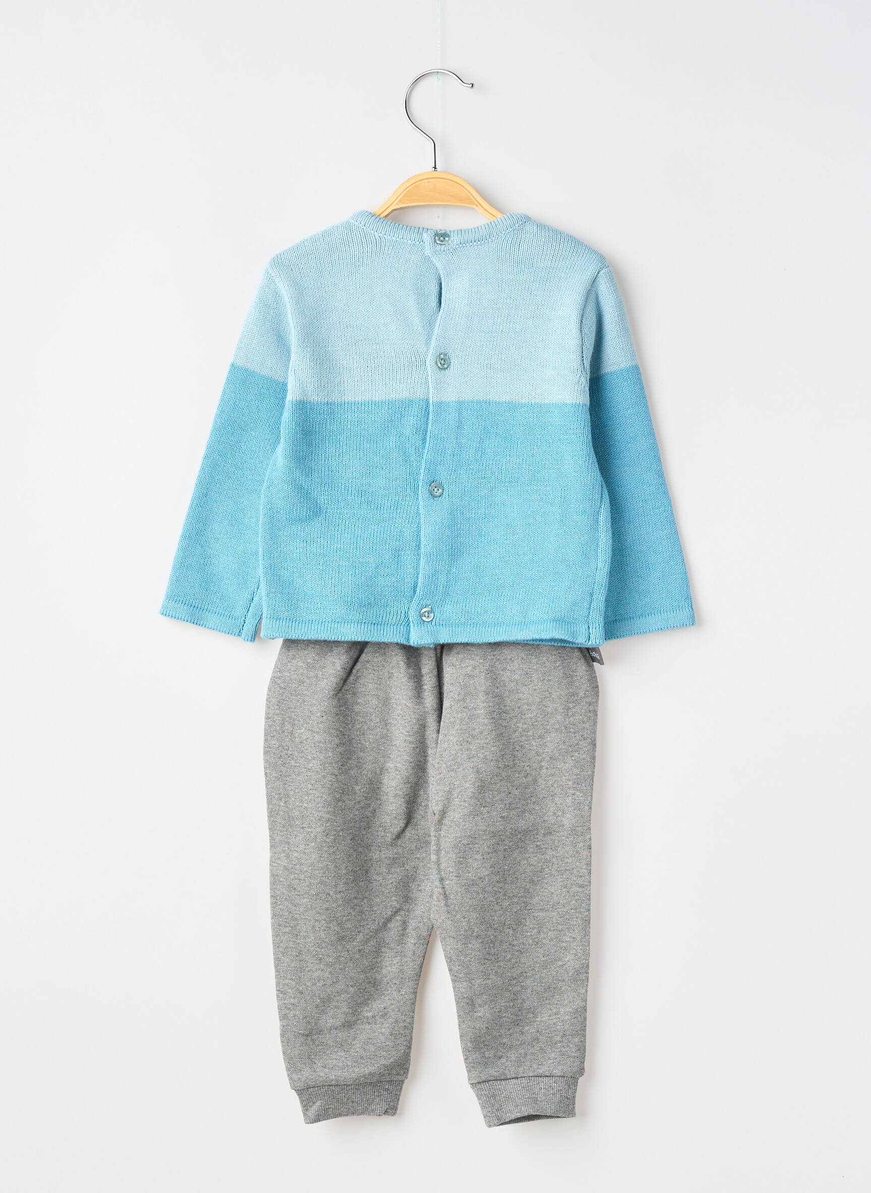 Set pantaloni talie elastică albastru BOBOLI băiat