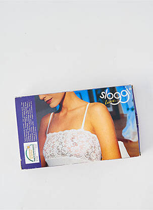 Top/caraco țesătură jersey alb SLOGGI femeie