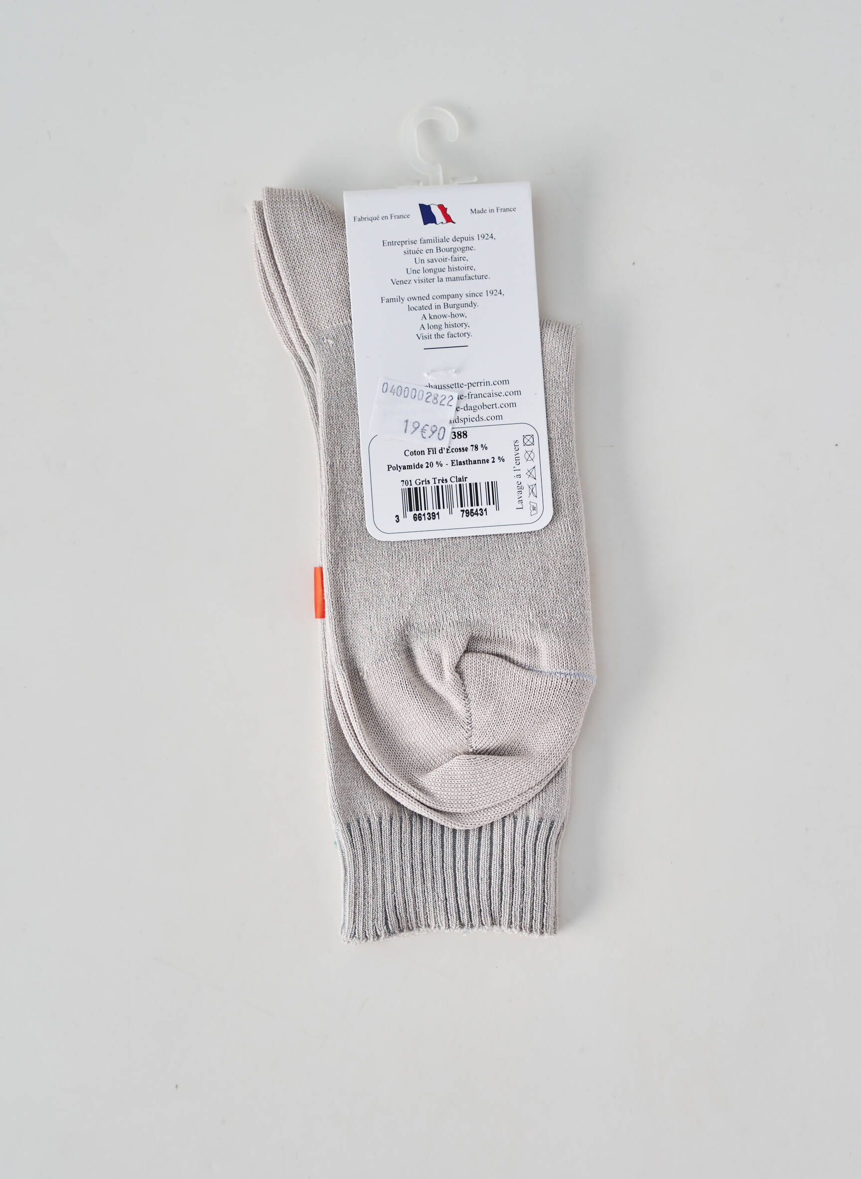 Șosete elasticitate gri PERRIN femeie