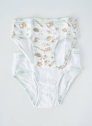 Chilot elasticitate alb PETIT BATEAU fată