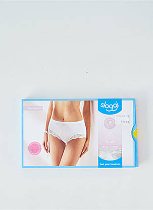 Shorty elasticitate alb SLOGGI femeie