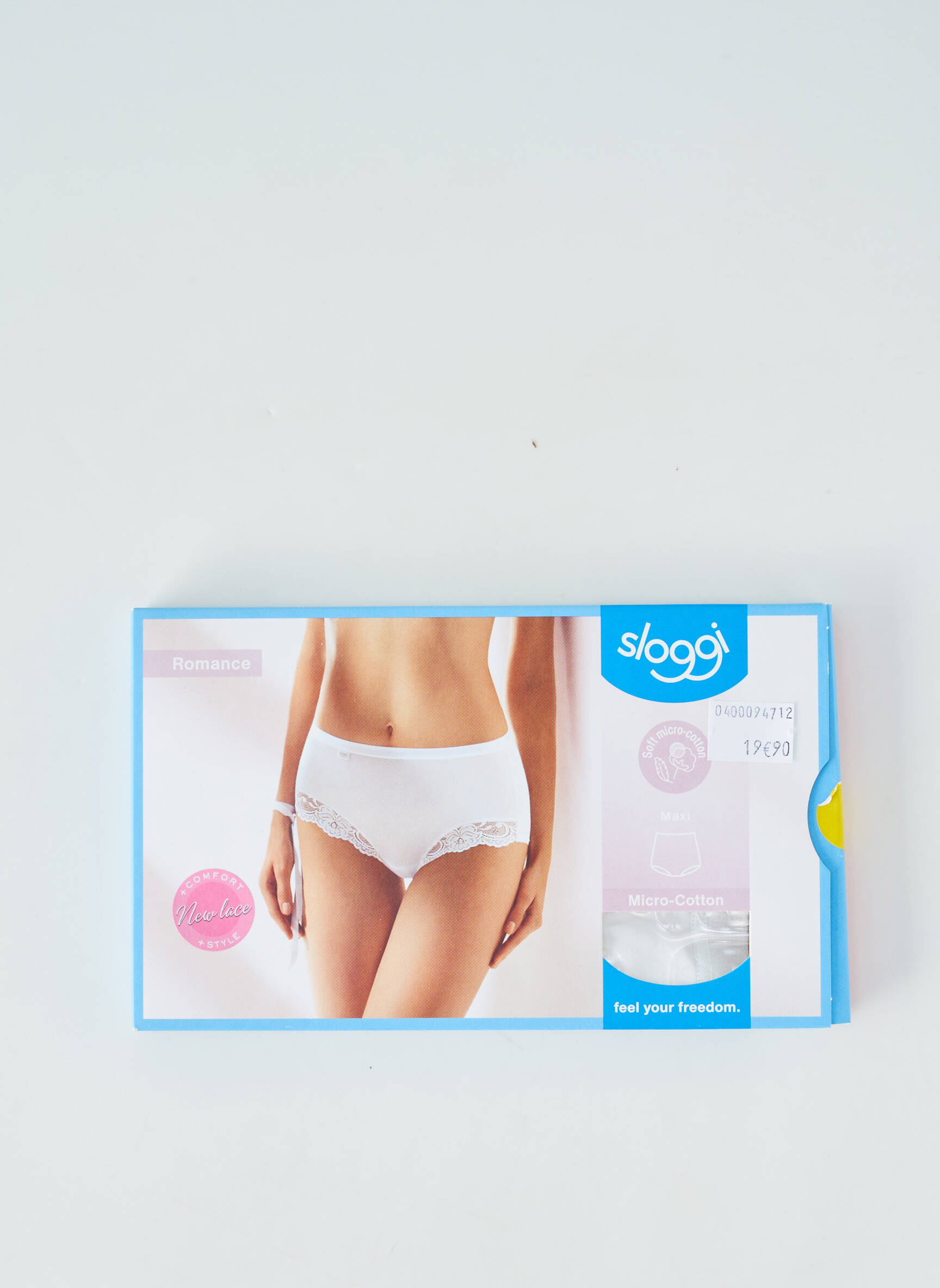 Shorty elasticitate alb SLOGGI femeie