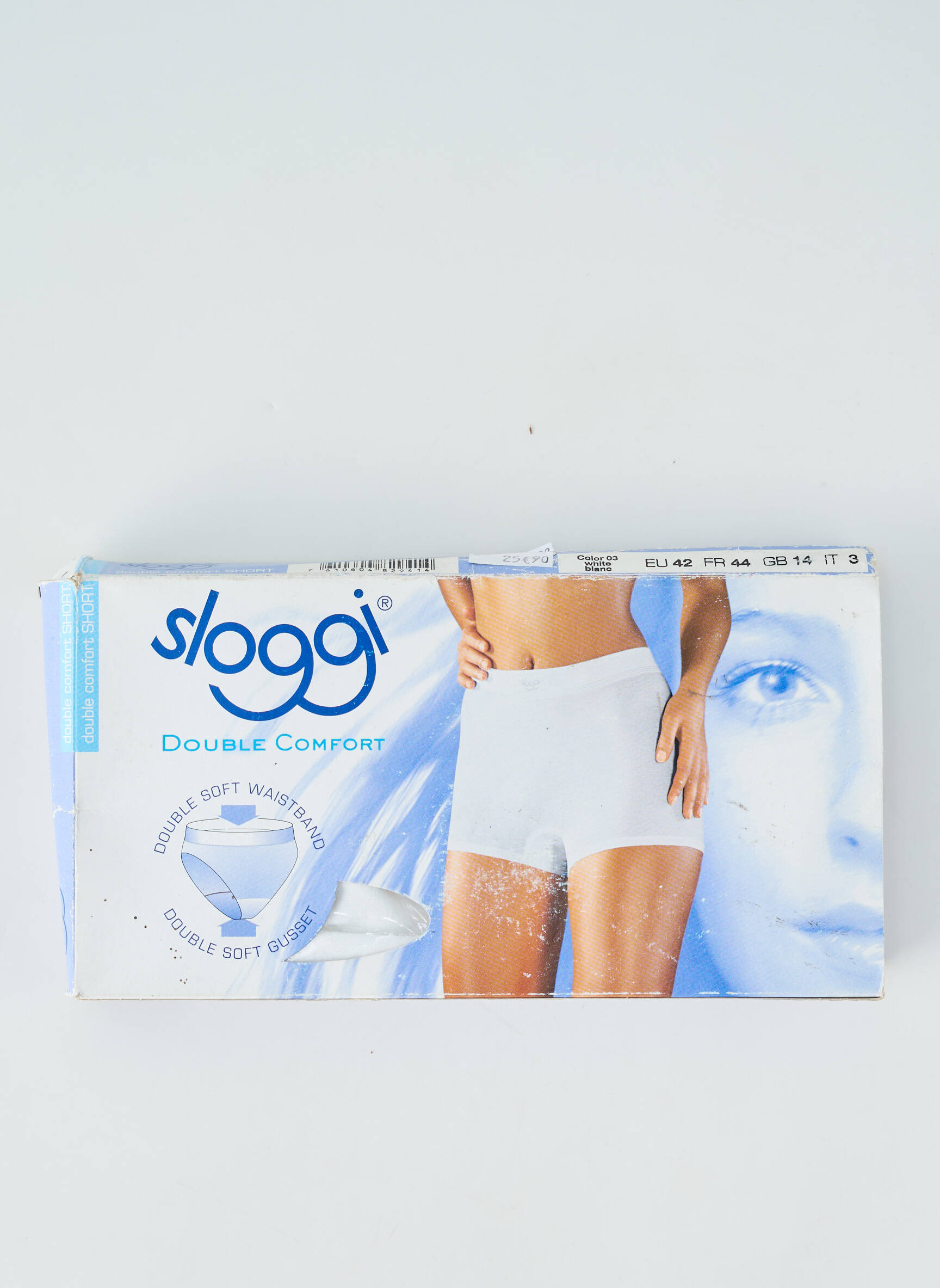 Shorty elasticitate alb SLOGGI femeie
