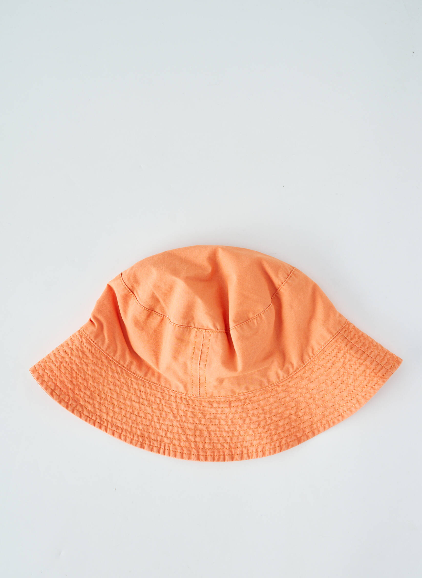 Pălărie țesătură poplin portocalie PETIT BATEAU băiat