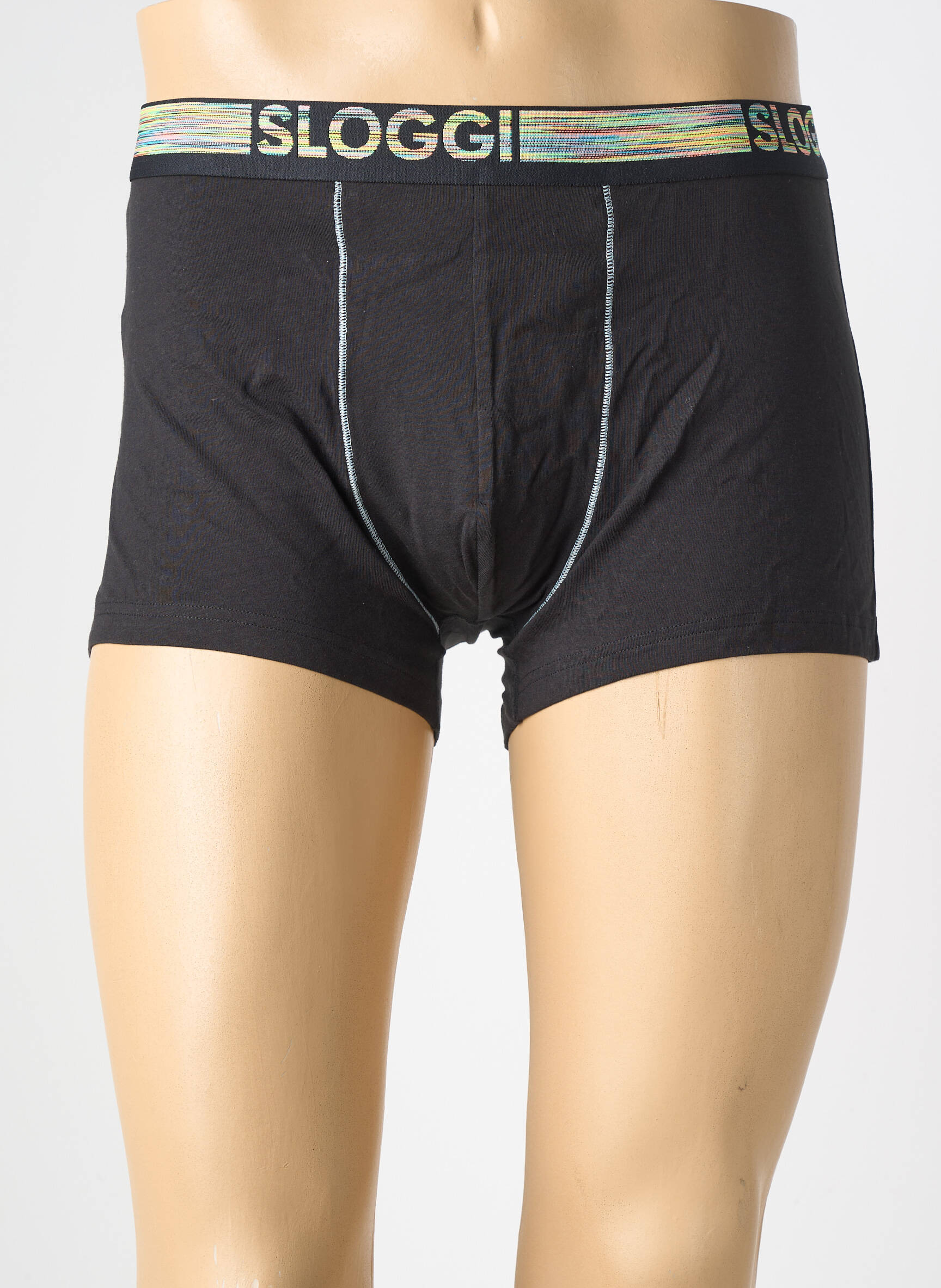 Boxer elasticitate negru SLOGGI bărbat