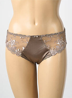 Chilot broderie maro TRIUMPH femeie