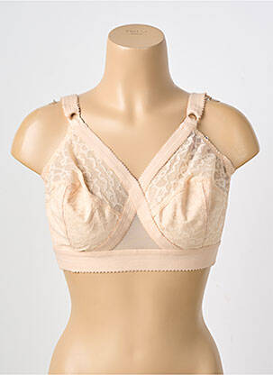 Sutien fără armatură fără armatură bej PLAYTEX femeie