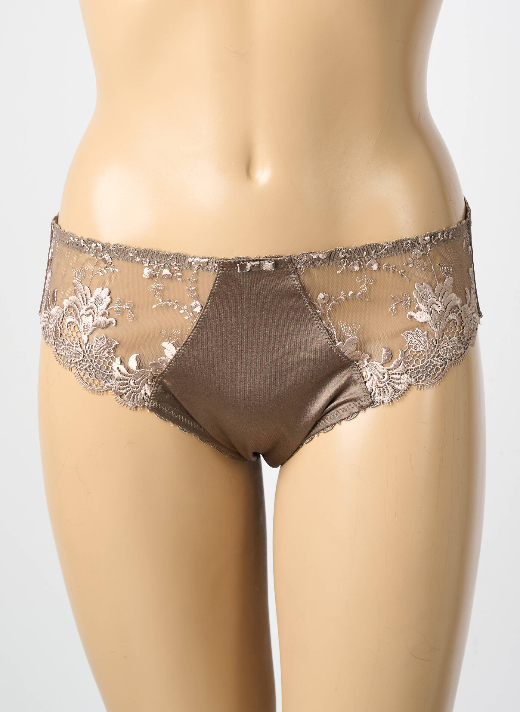 Chilot broderie maro TRIUMPH femeie