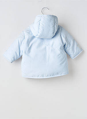 Geacă croială dreaptă albastru PETIT BATEAU fată