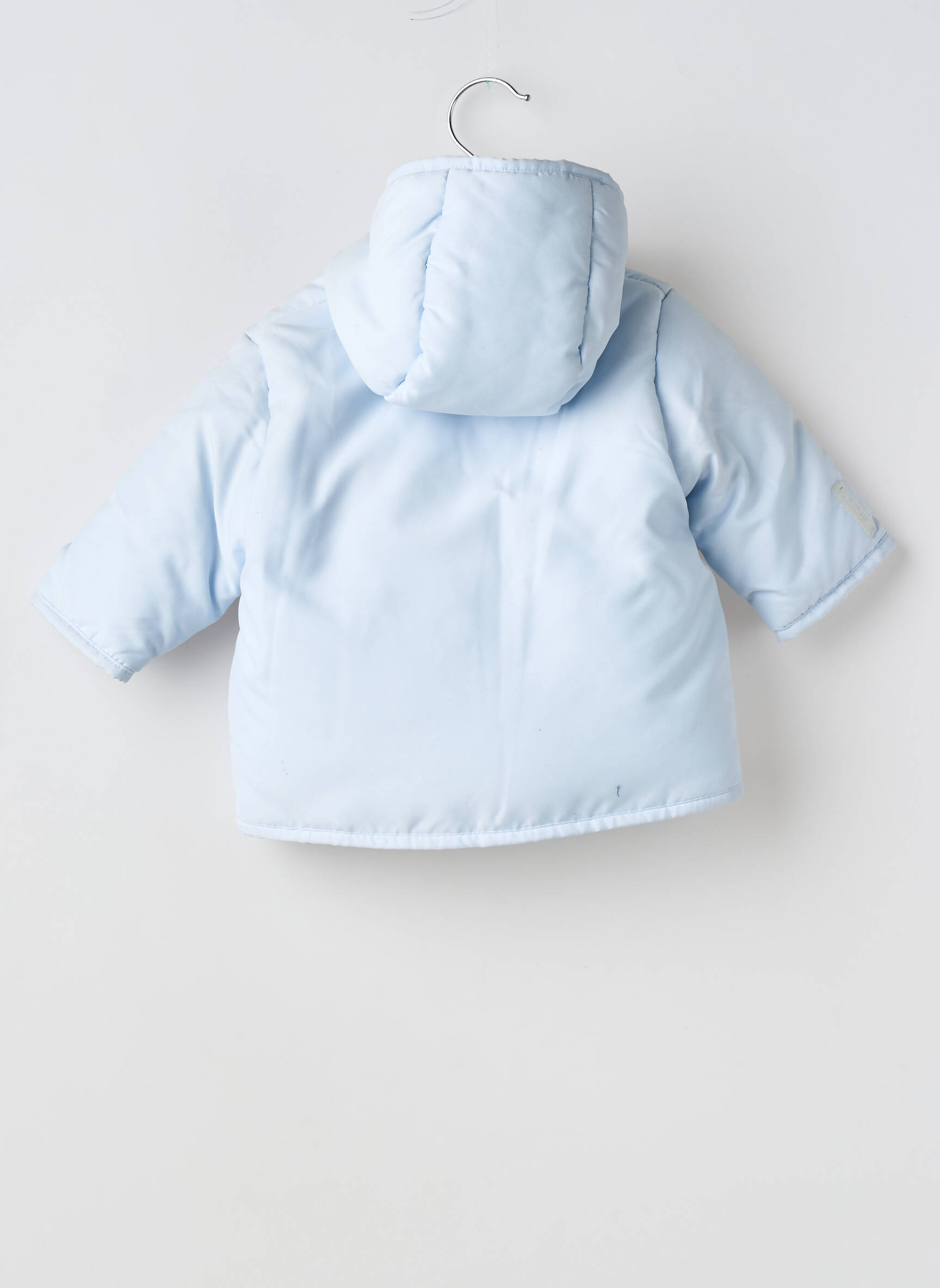 Geacă croială dreaptă albastru PETIT BATEAU fată
