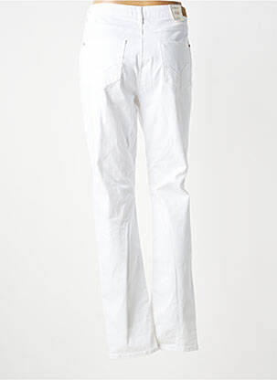Pantalon drept elasticitate mărime normală alb KANOPE femeie