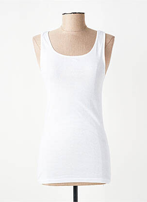 Top/caraco țesătură jersey alb TRIUMPH femeie