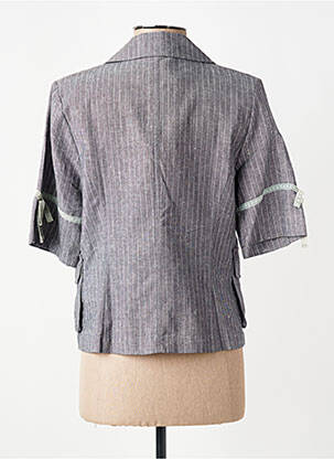 Jachete casual guler tip costum gri LUCCHINI femeie