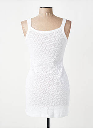 Jupon/fond de rochie croială cambrată alb ARMOR LUX femeie