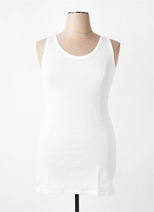 Top/caraco alb ARMOR LUX femeie