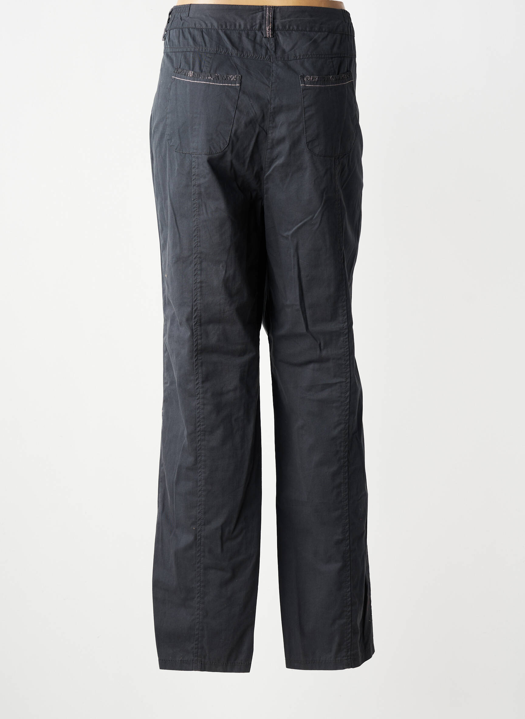 Pantalon drept elasticitate mărime normală gri JAC JAC femeie