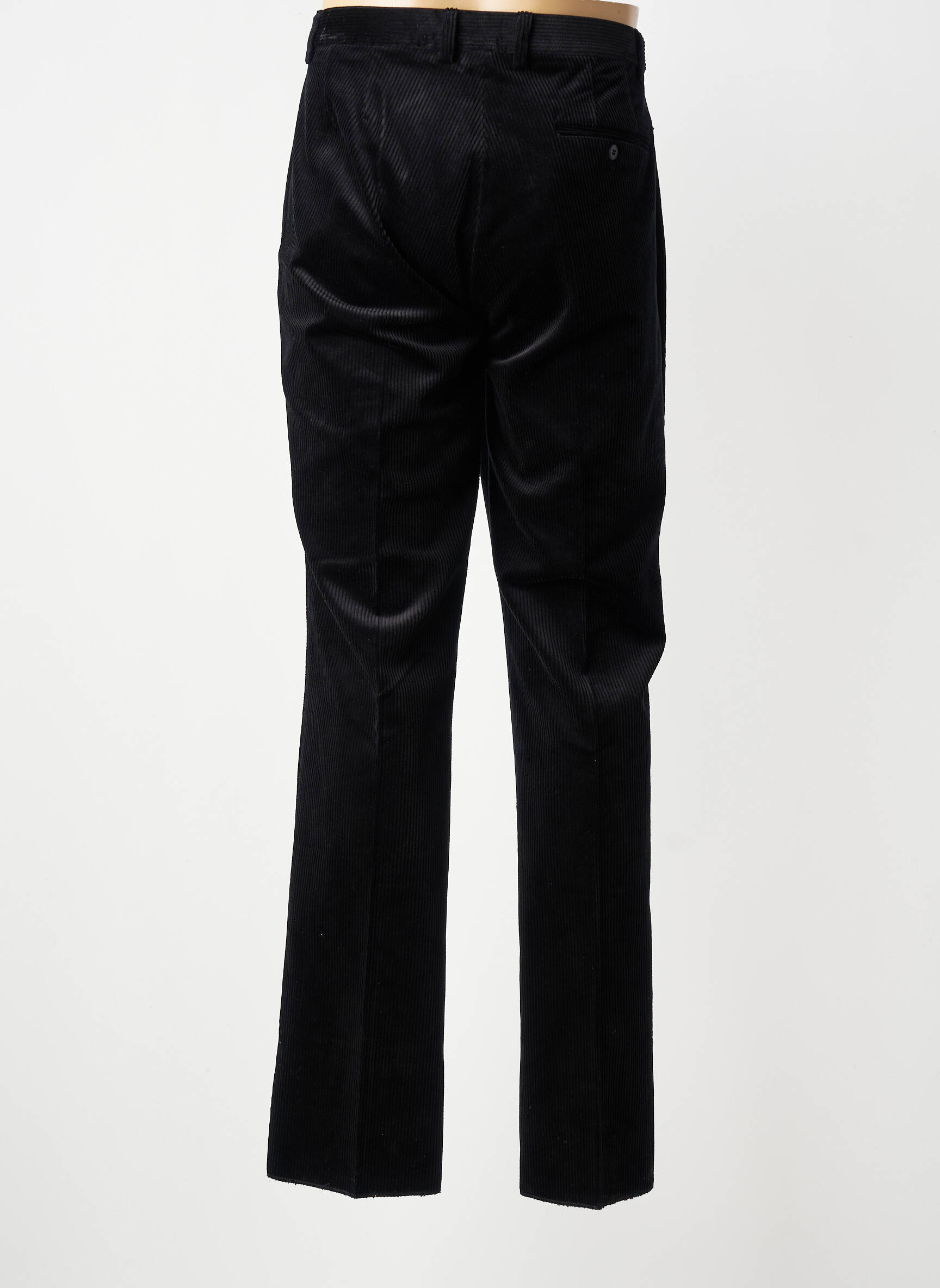 Pantalon drept elasticitate mărime normală negru PIERRE D'ARLANC bărbat
