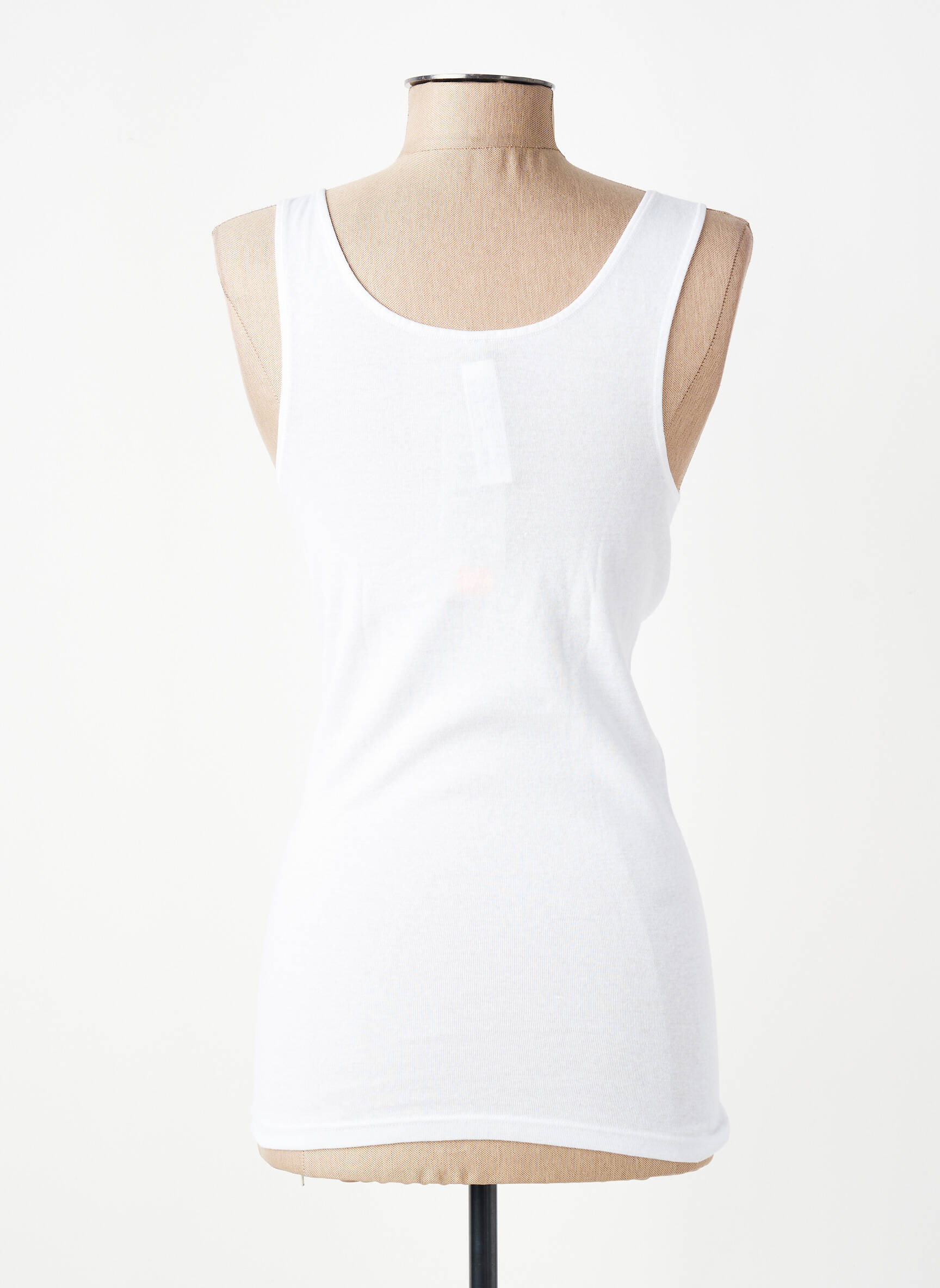 Top/caraco țesătură jersey alb TRIUMPH femeie