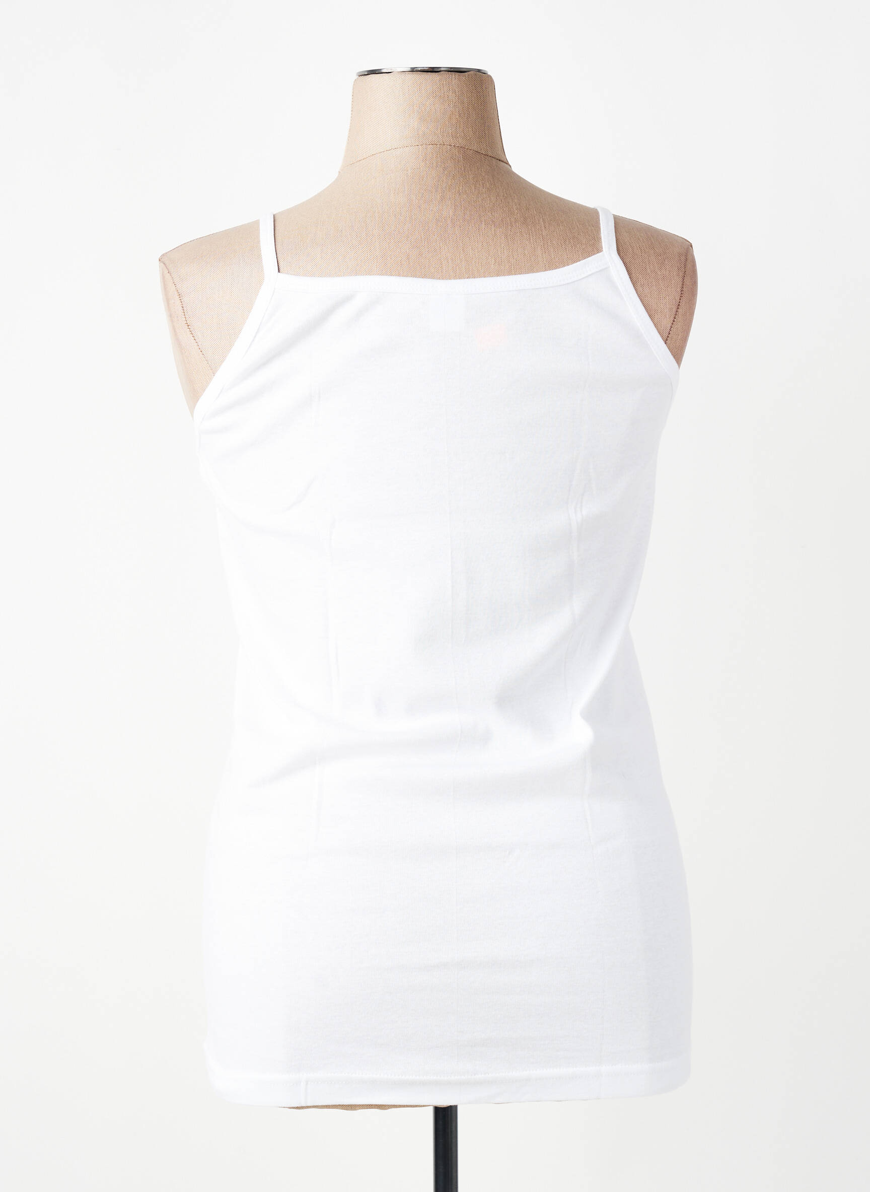 Top/caraco broderie alb TRIANGLE D'OR femeie