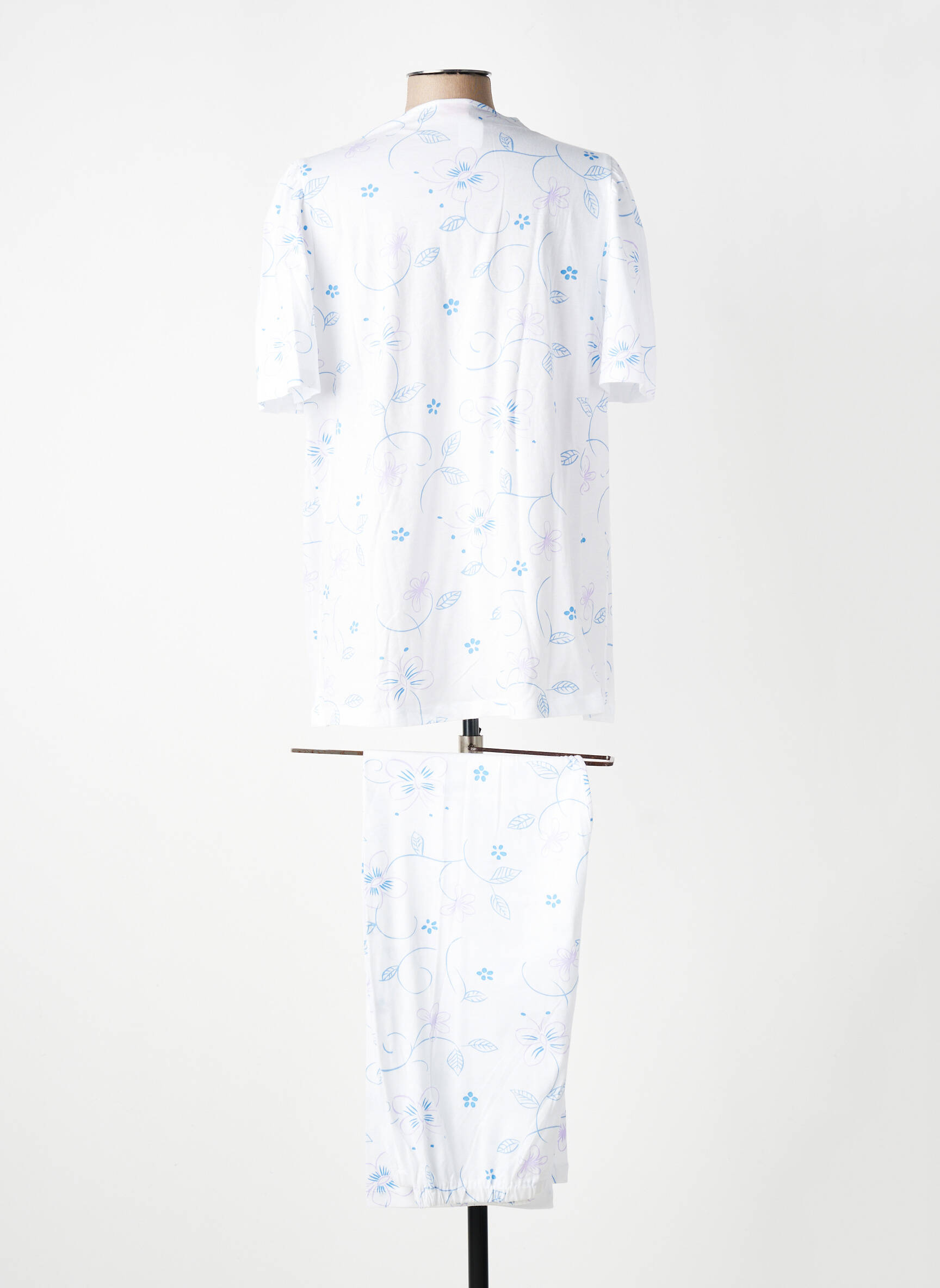Pijama mâneci scurte alb TRIUMPH femeie