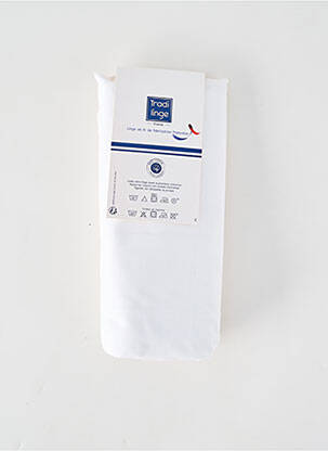 Set de lenjerie de pat alb TRADI LINGE unisex