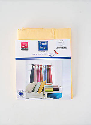 Set de lenjerie de pat galben TRADI LINGE femeie