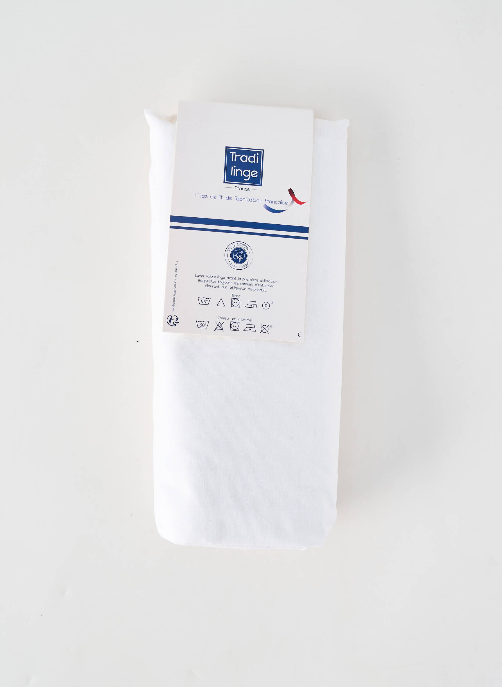 Set de lenjerie de pat alb TRADI LINGE unisex
