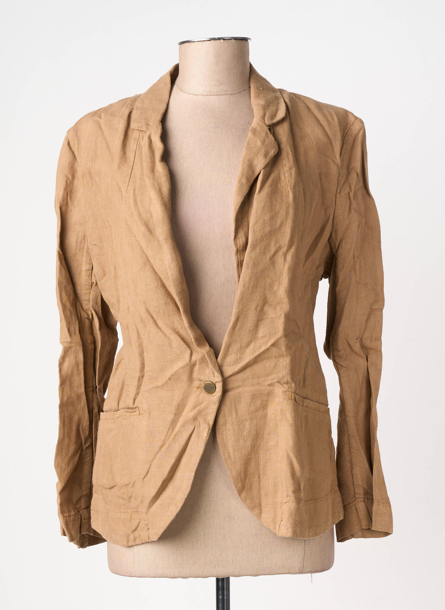 Sacou buzunare maro COUTURIST femeie