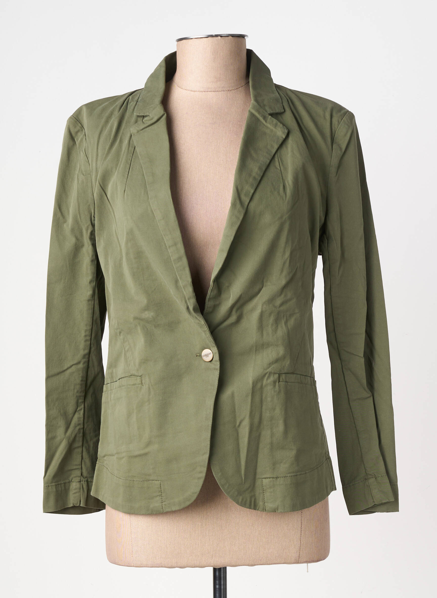 Sacou buzunare verde COUTURIST femeie