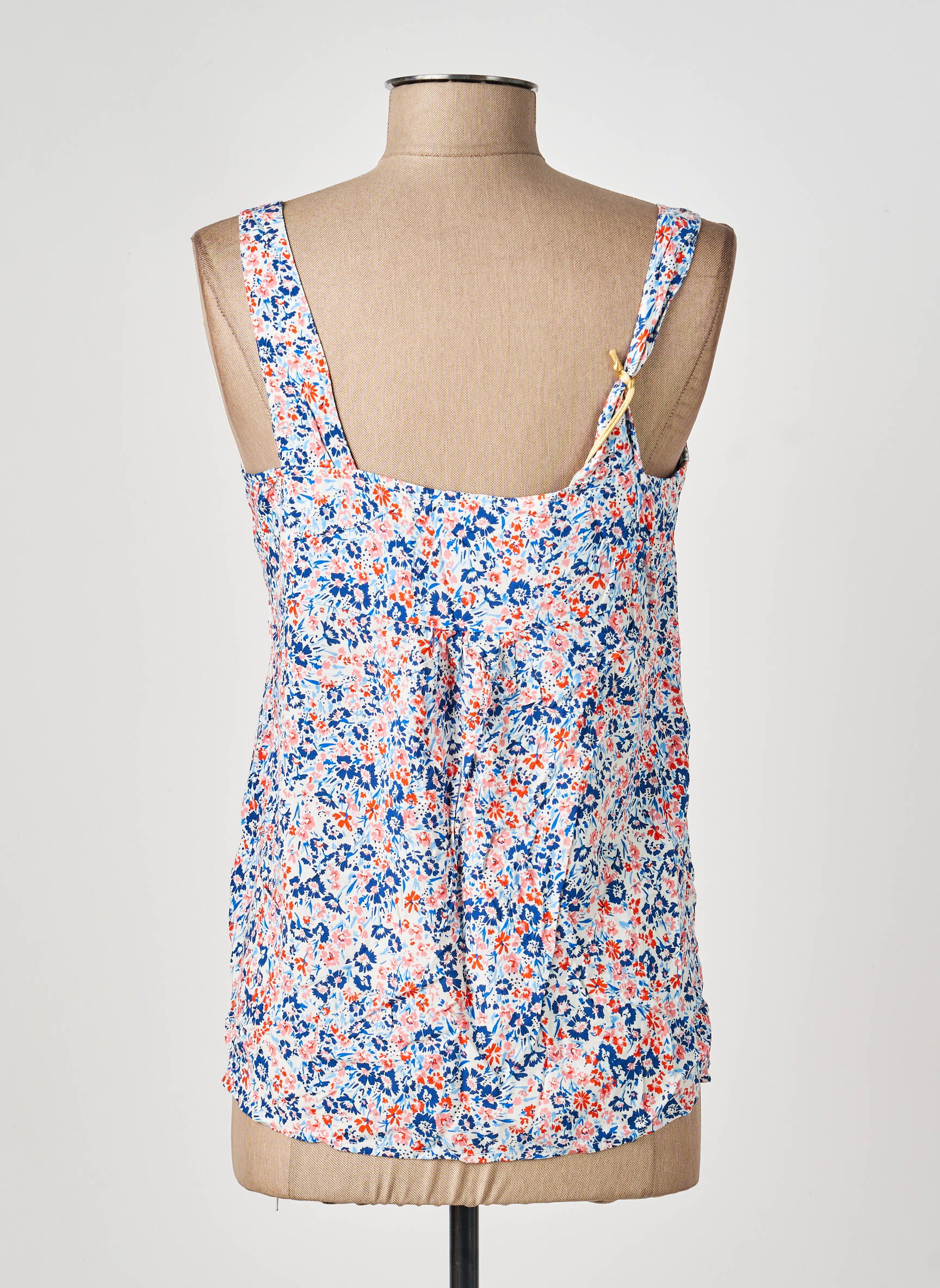 Top croială fluidă fără mâneci albastru DENIM &DRESS femeie