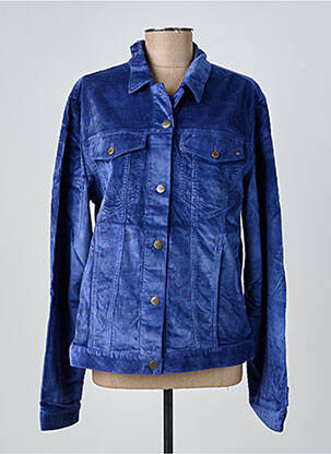 Jachete casual buzunare albastru COUTURIST femeie