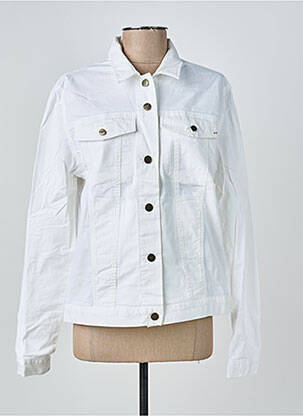 Jachete casual buzunare alb COUTURIST femeie