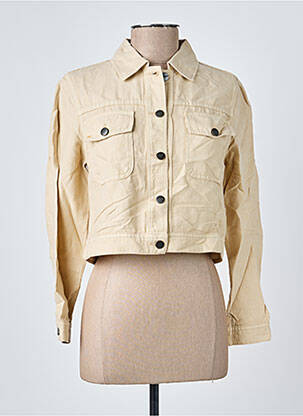 Jachete casual buzunare bej COUTURIST femeie