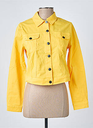 Jachete casual buzunare galben COUTURIST femeie