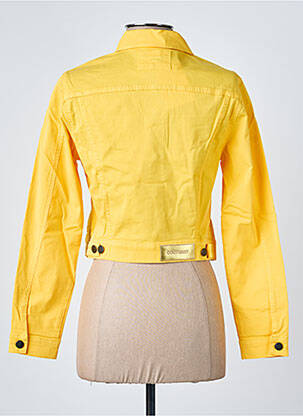 Jachete casual buzunare galben COUTURIST femeie