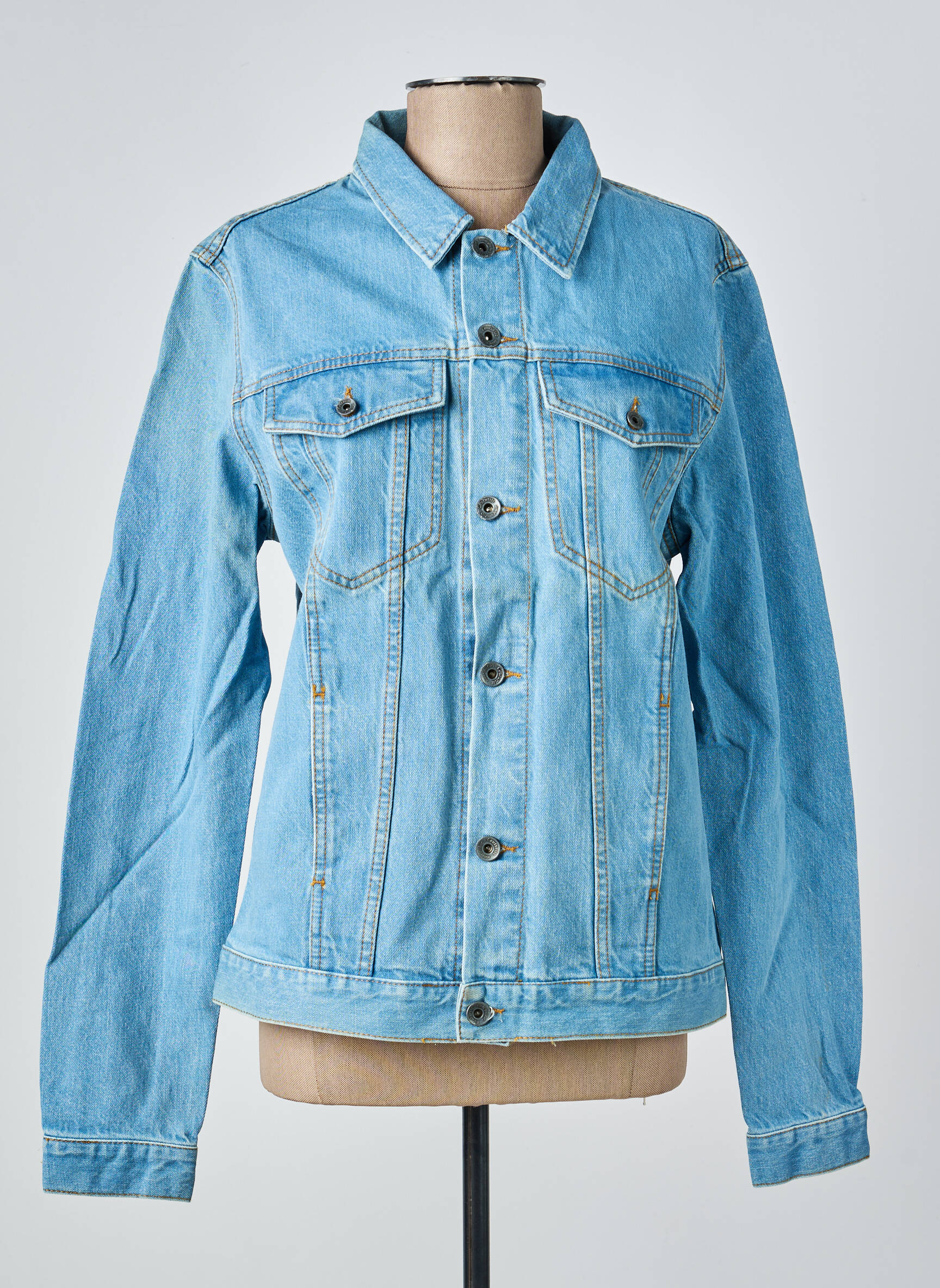 Jachete casual buzunare albastru COUTURIST femeie