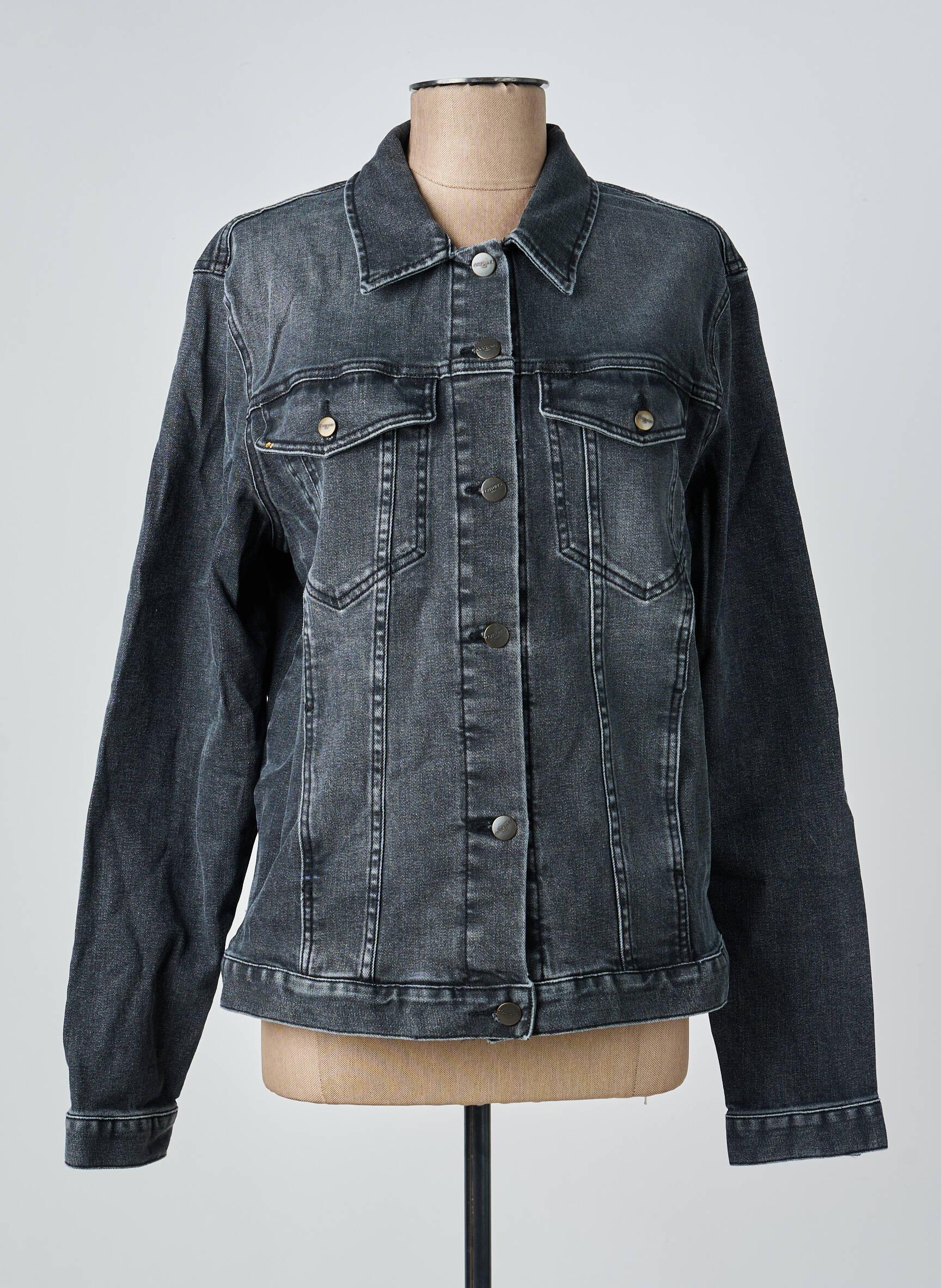 Jachete casual buzunare negru COUTURIST femeie