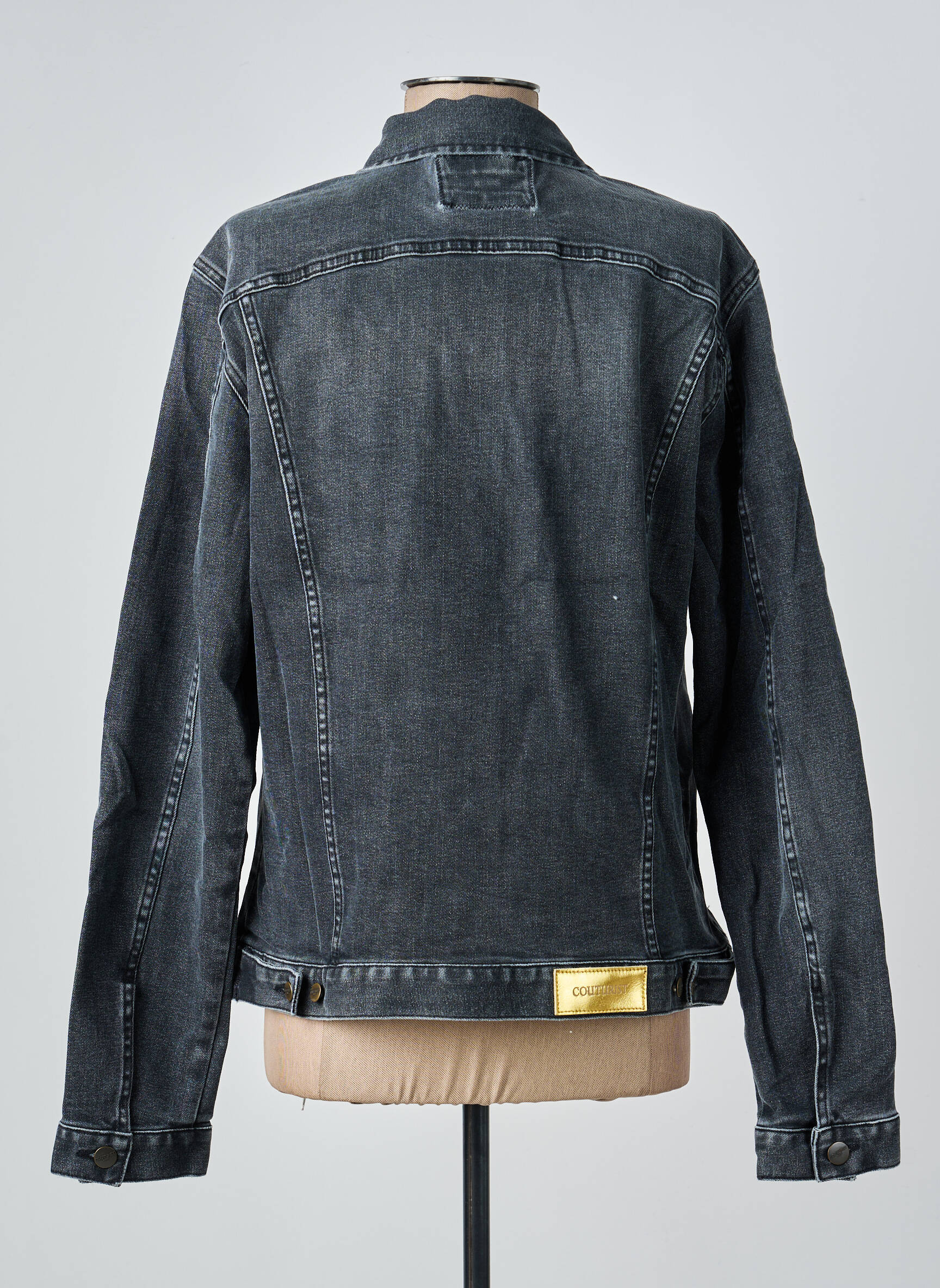 Jachete casual buzunare negru COUTURIST femeie