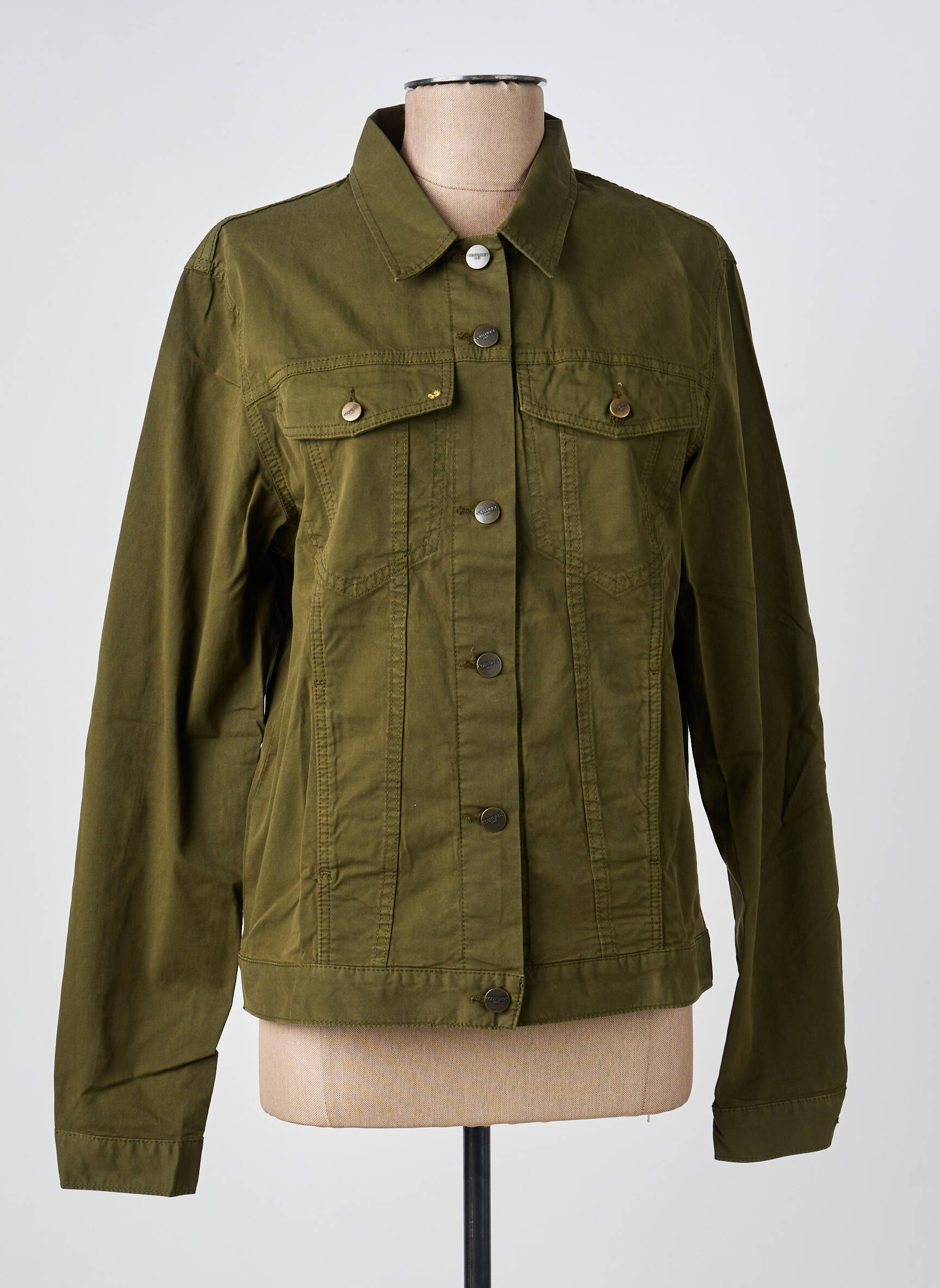Jachete casual buzunare verde COUTURIST femeie