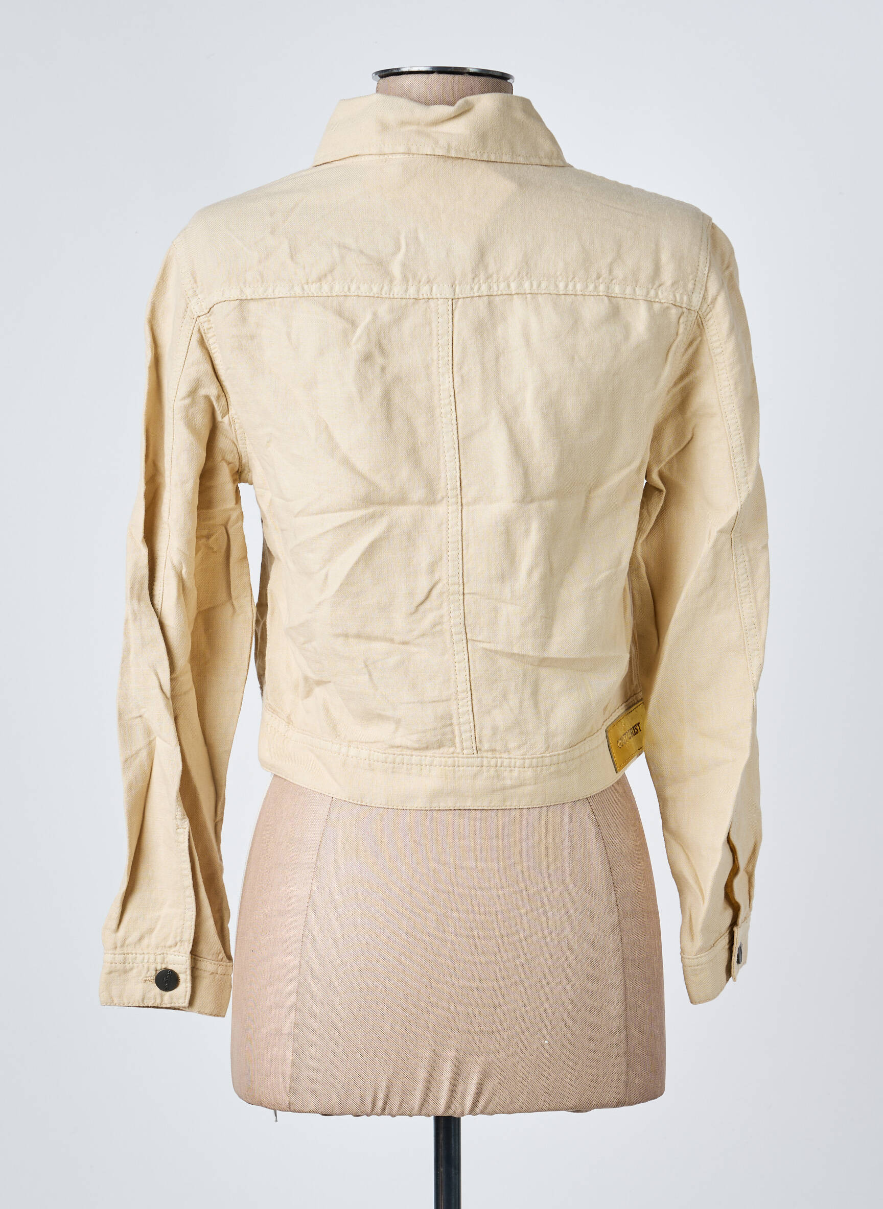 Jachete casual buzunare bej COUTURIST femeie
