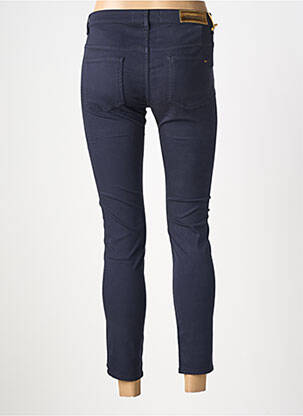 Pantalon 7/8 elasticitate mărime normală albastru COUTURIST femeie