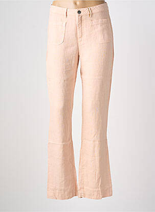 Pantalon evazat portocalie COUTURIST femeie