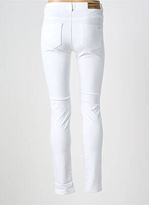 Pantalon slim elasticitate mărime normală alb COUTURIST femeie