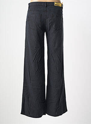 Pantalon drept țesătură poplin mărime normală negru COUTURIST femeie